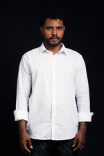 Camisa lino blanca