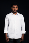 Camisa lino blanca
