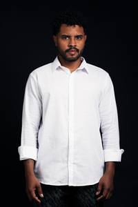 Camisa lino blanca