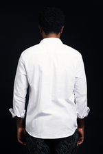 Camisa lino blanca