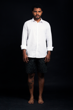 Camisa lino blanca