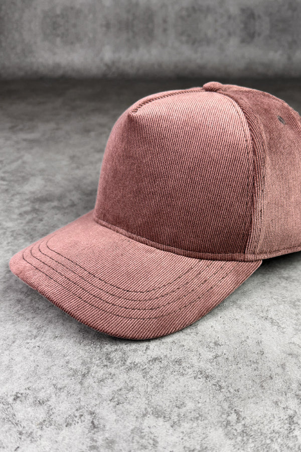 Gorra corduroy café