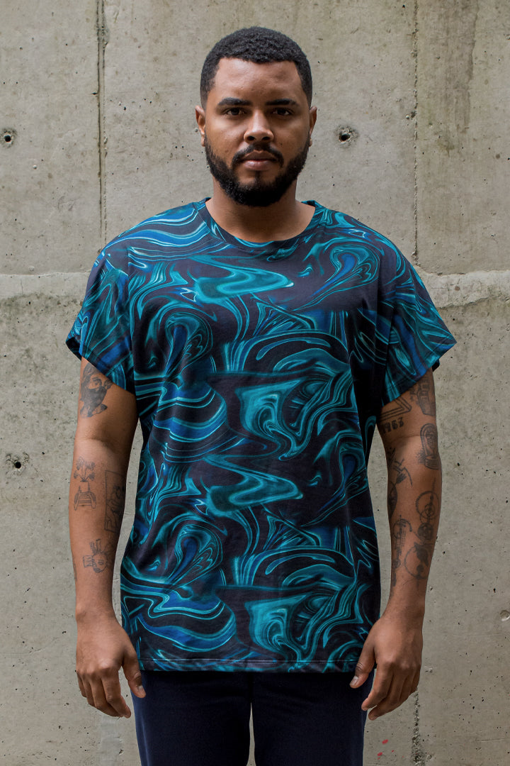 Camiseta una pieza psicodelia