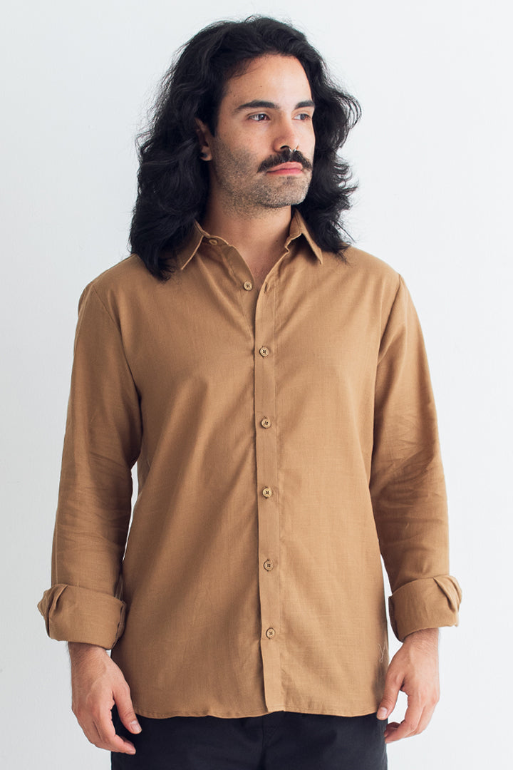 Camisa café