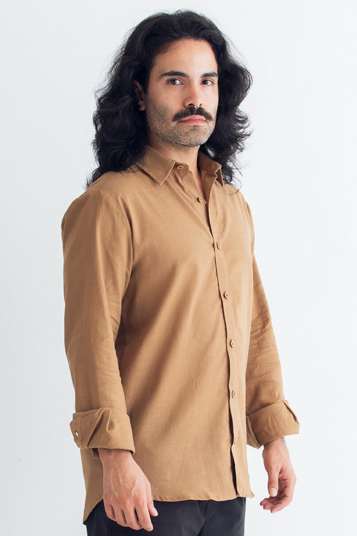 Camisa café