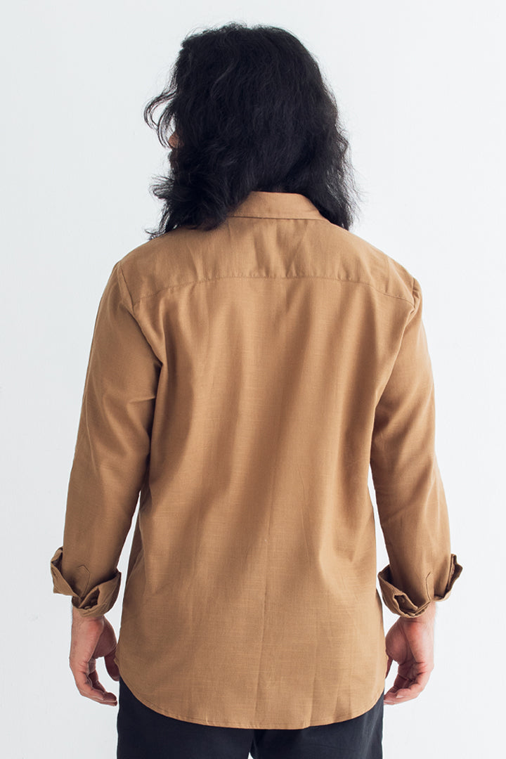 Camisa café