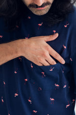 Camiseta flamingos